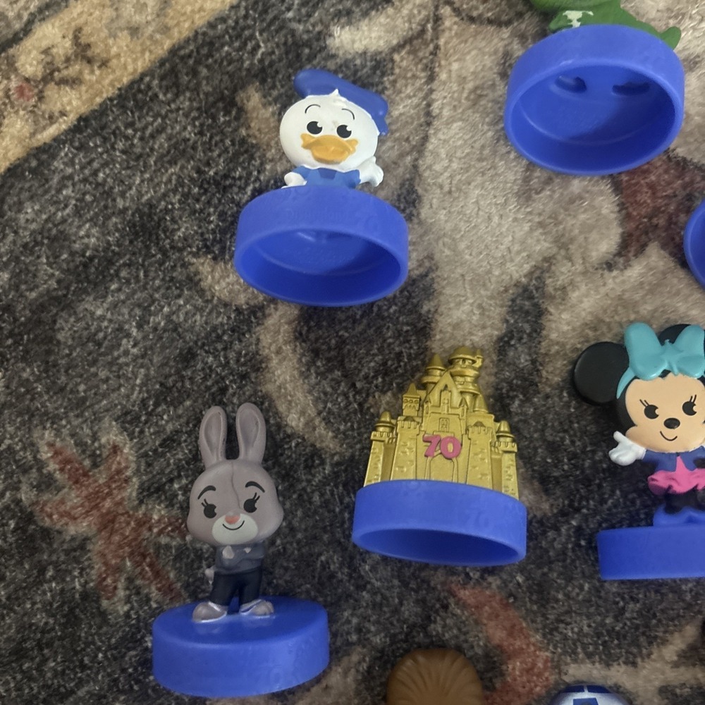 Lot of 10 -- Disneyland 70th Anniversary McDonalds Happy Meal Toys  2025  Castle - Picture 2 of 4